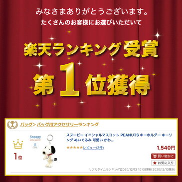 スヌーピー イニシャルマスコット PEANUTS キーホルダー キーリング ぬいぐるみ 可愛い かわいい