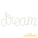 【Meri Meri】ウールモレター DREAM オブジェ クリーム色 オーナメント インテリア 装飾 デコレーション お祝い ワイヤーモビール 子ども部屋 D...