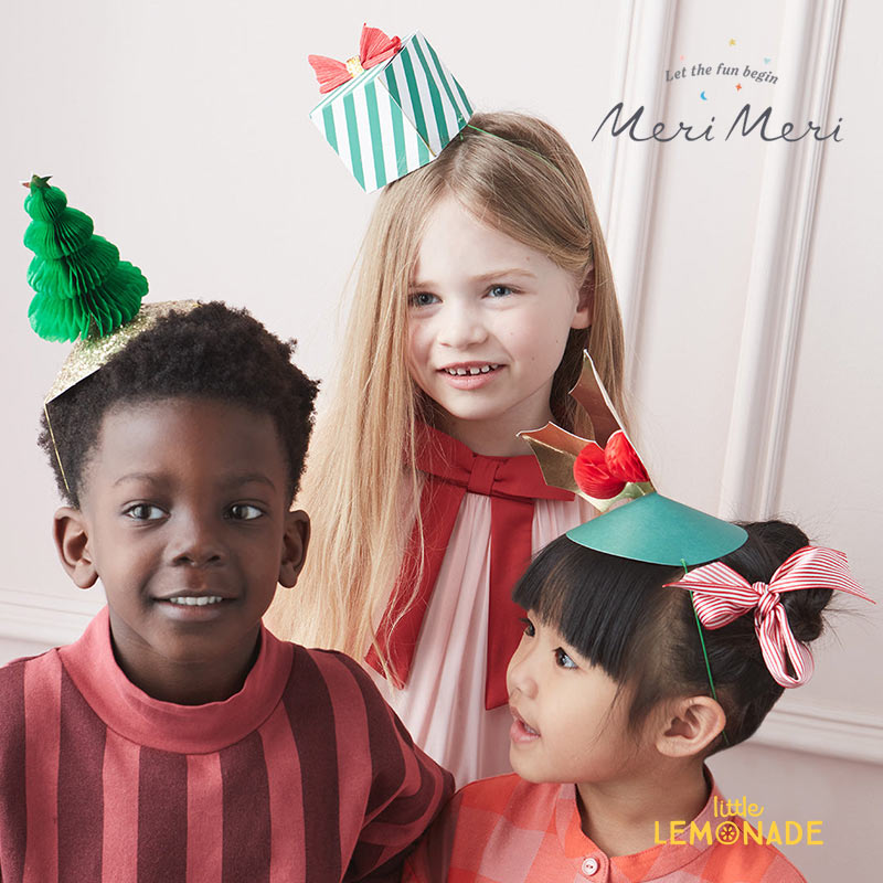 楽天リトルレモネード楽天市場店【Meri Meri】 ミックス クリスマス パーティーハット 6個セット Mixed Christmas Party Hats 帽子 ペーパーハット ヘッドアクセサリー クリスマスデコレーション 装飾 パーティーグッズ クリスマスパーティー 224307 メリメリ あす楽 リトルレモネード