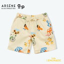 【ARSENE ET LES PIPELETTES】Bermuda Summer (FERMOND) 【4歳/6歳】PLAGE キッズサイズ ショーツ ボトムス ショートパンツ 総柄 サマー イラスト ベビー 赤ちゃん キッズ 子ども服 ベビー服 アパレル リトルレモネード E25GW22 SS25 KTZ(4)