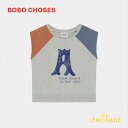 【BOBO CHOSES】 Tシャツ A Dance Romance 【110cm / 4-5歳 122cm / 6-7歳】 2020SS T-Shirt 夏服 ノースリーブ 子供服 キッズ服 KIDS 12001050 リトルレモネード アパレル SALE 24SALE