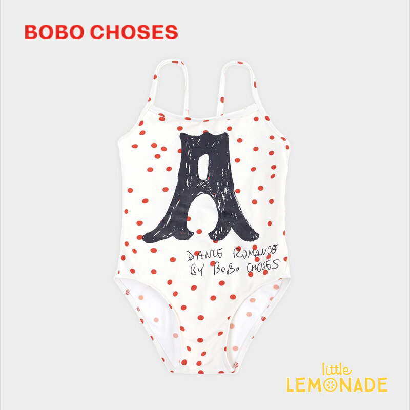 【BOBO CHOSES】 A Dance Romance 水着 ワンピース【122cm / 6-7歳 134cm / 8-9歳】 Dots Swimsuit 2020SS 女の子用水着 スイミング KIDS スイムウェア 12001155 リトルレモネード アパレル SALE KTZ