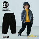 【EAST END HIGHLANDERS】 Lounge Pants【130cm】LPT-304 CORD | Black Corduroy 長ズボン ロングパンツ ボトムス コーデュロイ ブラック 日本製 こども服 キッズ服 ユニセックス リトルレモネード アパレル 465510742 AW24 ★SALED