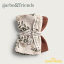 【garbo&friends】 ハンカチ／Honeysuckle BurpCloths 3 pcs3色セット ハニーサックル ベビー 出産祝い ギフト プレゼント ブランド ハンカチ フラワー よだれ拭き コットン100% あす楽 リトルレモネード