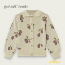 【garbo&friends】Prune Beige Knitted Cardigan 【98/104 (3-4歳)・110/116 (5-6歳)】キッズサイズ...