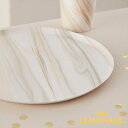 【Ginger Ray】 ナチュラルマーブル ペーパープレート 紙皿 8枚入り Paper plate Natural Marble テーブルウェア 大理石柄 ジンジャーレイ パーティー皿 使い捨て 大人 おしゃれ シンプル 誕生日 使い捨て皿 ナチュラル あす楽 リトルレモネード MIX-652