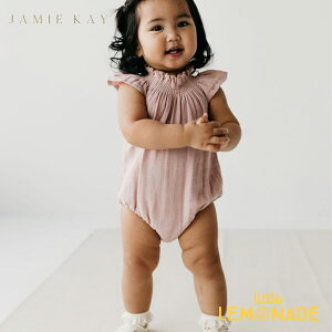 jamie kay Organic Cotton Muslin 6-12/1/2С Tamara Playsuit - Mauve Shadow ѡ ܥǥ ߥ λ ٥ӡ ߡ   ݡ Ҷ ȥ͡ ѥ  ŵդ