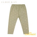 【Jamie kay】 Organic Cotton Legging 【6-12か月/1歳/2歳】 Apples Seneca Rock パンツ レギンス ボトムス ズボン ジェイミーケイ ニュージーランド 子供 男の子 おしゃれ リトルレモネード 子供服 アパレル Elenore Collection 24SALE ★特典付き★