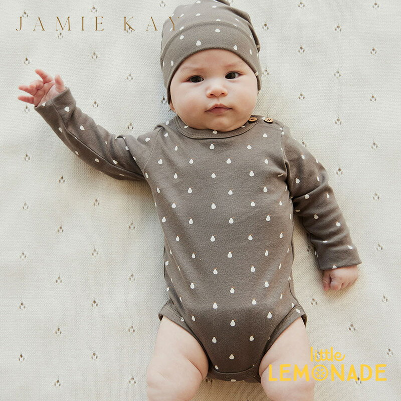 yJamie kayz Fernley Long Sleeve Bodysuit y0-3/3-6z Pears Thyme  {fB p[X Ԃ xr[ q ̎q  gl[h q Ap Isabelle Collection SALE 24SALE Tt