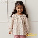 Organic Cotton Heather Blouse  Fifi Floral ブラウス トップス 花柄 ベビー キッズ ジェイミーケイ ニュージーランド 子供 女の子 おしゃれ リトルレモネード あす楽 子供服 アパレル Heidi collection SS24 ★特典付き★