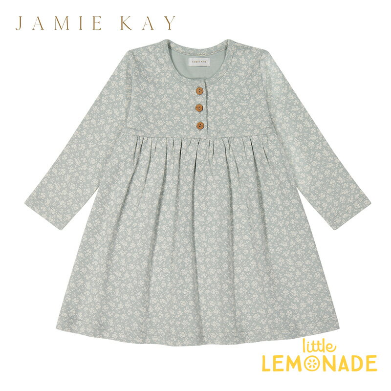 楽天リトルレモネード楽天市場店【Jamie Kay】Bridget Dress 【1歳/2歳/3歳/4歳/5歳】 Rosalie Fields Bluefox 長袖 ワンピース ドレス ベビー 子供 女の子 おしゃれ かわいい 花柄 小花柄 リトルレモネード あす楽 子供服 アパレル Heidi collection SS24 ★特典付き★