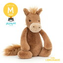 【GWセール★全品ポイント3倍】 【Jellycat ジェリーキャット】 Mサイズ Bashful Pony (BAS3PONY) 馬 ポニー ぬいぐるみ【プレゼント 出産祝い ギフト】 【正規品】 あす楽 リトルレモネード Lnw