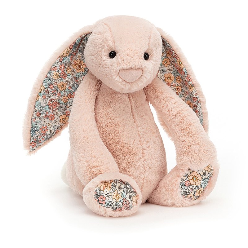 【Jellycat ジェリーキャット】 Lサイズ Blossom Blush Bunny (BL2BLU) 36cm 花柄×ブラッシュ ピンク ぬいぐるみ うさぎ バニー【プレゼント 出産祝い ギフト】 【正規品】 あす楽 リトルレモネード