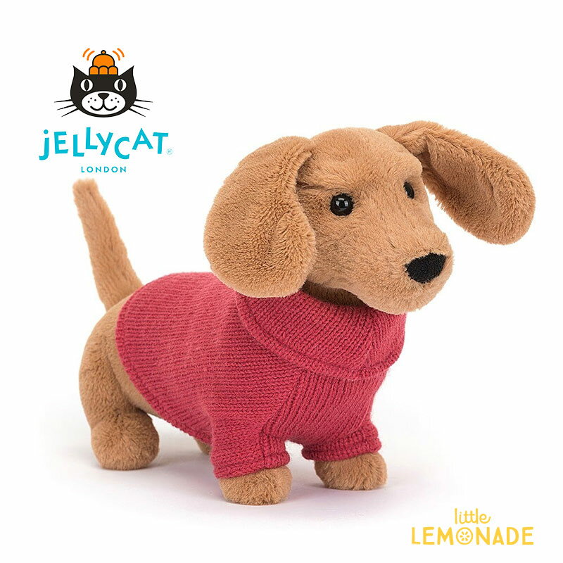 Jellycat ꡼åȡ Sweater Sausage Dog | Pink ɥå ԥ ڥץ쥼...