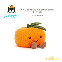 【Jellycat ジェリーキャット】 Amuseable Clementine Little　 H9 X W12 CM　みかん ぬいぐるみ【プレゼント 出産祝い ギフト】チェリー フルーツ 果物【正規品】 あす楽 リトルレモネード A6CLEM