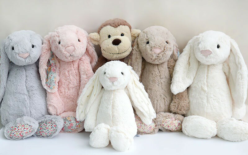 【Jellycat ジェリーキャット】 Lサイズ Blossom Blush Bunny (BL2BLU) 36cm 花柄×ブラッシュ ピンク ぬいぐるみ うさぎ バニー【プレゼント 出産祝い ギフト】 【正規品】 あす楽 リトルレモネード