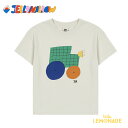 【JELLY MALLOW】Tractor T-shirt 【3歳(100cm)】LIGHT BEIGE Tシャツ トラクター クルマ イラスト トップス 半袖 ベージュ ユニーク こども服 ベビー服 キッズ服 リトルレモネード ゼリーメロ アパレル (JM2510102) SS25SALE KTZ