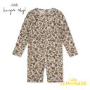 【Konges Sloejd】 ASTER ONESIE 【6か月/12か月】 SAFARI 水着 長袖 ラッシュガード 動物 アニマル コンゲススロイド キッズ ベビー 子供 おしゃれ リトルレモネード ベビー服 アパレル SS23 KS5112