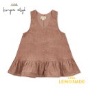 【Konges Sloejd】 SULLY MAGOT DRESS 【2歳/3歳/4歳】 BLUSH コーデュロイ ワンピース チュニック ピンク コンゲススロイド ベビー 子供 女の子 おしゃれ リトルレモネード ベビー服 アパレル YKZ AW23 KS6135