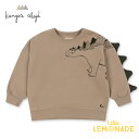 楽天リトルレモネード楽天市場店【Konges Sloejd】 LOU ANIMAL SPIKE DINO GOTS 【2歳/3歳/4歳】 恐竜 刺繍 スウェットシャツ トレーナー トップス キッズ コンゲススロイド ベビー 子供 男の子 リトルレモネード ベビー服 アパレル 赤ちゃん YKZ AW23 KS6428 SALE