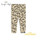 【Konges Sloejd】 BASIC PANTS GOTS PANDA 【6か月/12か月/2歳】 PANDA パンツ レギンス ズボン パンダ柄 コンゲススロイド ベビー 子供 女の子 男の子 男女兼用 おしゃれ リトルレモネード ベビー服 アパレル SS24 YKZ KS100135