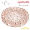 【Konges Sloejd】 LARGE SHELL POOL TRANSPARENT 透明 【CHERRY】 160cm プール Lサイズ 子供用 かわいい おしゃれ お家プール ビニールプール 家庭用プール レモン チェリー さくらんぼ コンゲススロイド ベビー リトルレモネード SS23 フロート KS4865 ★SALED