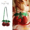 コンゲススロイド CHERRY WALLET BAG - BARBADOS CHERRY チェリー ポシェット Konges Sloejd バッグ ショルダーバ...