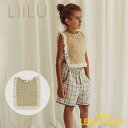 【LiiLU】ona Top 【2歳/4歳】liss23_054 トップス ベスト 輸入子ども服 海外アパレル リール ドイツ オーガニック リトルレモネード アパレル YKZ 23ss SALE