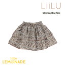 【LiiLU】 Sanja Skirt Woman 【One Size】 レディース スカート ミニスカート 花柄 フラワー flour レディース Woman...