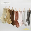  ソックス Ankle Ribbed | Grey / Light Grey / Cigar / Straw / Light Yellow /Terracotta / Light Rose 全7 色 子供用 靴下 くるぶし丈 くすみカラー ベビーサイズ キッズサイズ 輸入アパレル おしゃれ リモネード あす楽 リトルレモネード アパレル YKZ