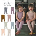 【LOVELY LITTLES】 The Ribbed Legging 無地ベビー カラーレギンス 【 12か月・24か月・3歳 】 全8色 Violet / Cider / Mauve / Mist / Ocean Ribbed / Powder / Sand / Slate リブ ベビー服 スパッツ ユニセックス 輸入アパレル あす楽 リトルレモネード アパレル YKZ