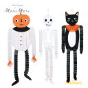 Vintage Halloween Honeycomb Decorations ヴィンテージ ハロウィン デコレーション かぼちゃ がいこつ 黒猫 飾り ジャックオランタン スカル ブラックキャット ディスプレイ パーティー デコレーション 装飾 あす楽 リトルレモネード メリメリ (216955)