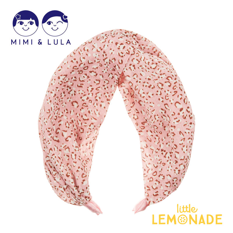 Mimi&Lula JUNGLE WIDE FABRIC ALICE BANDPINK / 󥰥 ꥹإХ ԥ إХ إ꡼ ꡼ λ ҥ祦  Ф ץ쥼 ե ߥߥɥ롼  ȥ͡