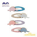 【Mimi&Lula】 CUTE DINO CLIC CLACS - DOODLE 恐竜 ヘアクリップ パッチンどめ dinosaur 男の子 女の子 ユニセッ...