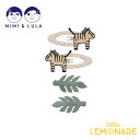 【Mimi&Lula】 ZEBRA CLIC CLACS シマウマ 動物 animal kids キッズ ベビー リトルレモネード ヘアアクセサリー アクセサリ...