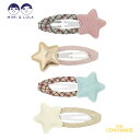 【Mimi&Lula】FARMGIRL TOKYO STAR CLIC CLACS ヘアクリップ4個セット ヘアアクセサリー アクセサリー 女の子 星 誕生日 ...
