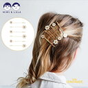 【Mimi&Lula】Daisy enamel kirby grips デイジーヘアクリップ 6個セット ヘアクリップ ヘアアクセサリー アクセサリー 花柄 デ...