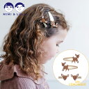 【Mimi&Lula】Felicity fawn clic clacs バンビ クリップセット ヘアピン ヘアパッチン パッチン留め 秋 バンビ シカ アニマル...