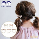 【Mimi&Lula】FLORA BOW PONIES フローラル リボン ポニー ヘアゴム ヘアセット フラワー リボンタイ お花 ヘアアクセサリー アクセサ...