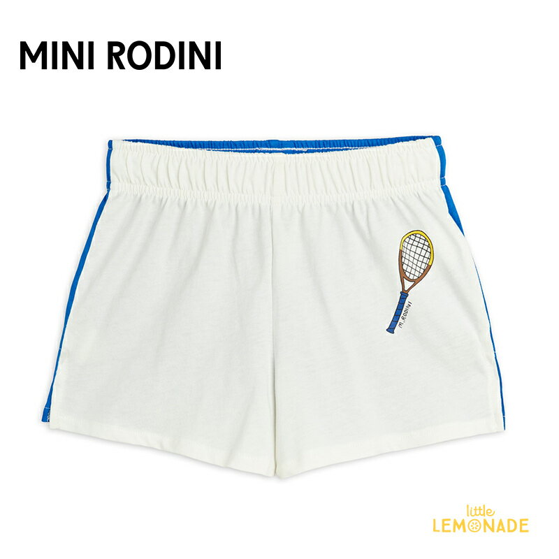 【Mini Rodini】TENNIS SP SHORTS ショーツ【80/86・92/98・104/110】ショーツ テニスラケット ワンポ..