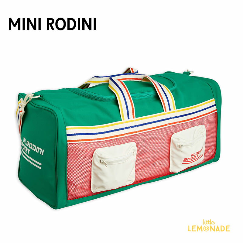 M.RODINI SP SPORT BAG XL バッグ 輸入アパレル 海外こども服 スポーツバッグ カバン ボストンバッグ ママバッグ マザーズバッグ スポーツ 大きめバッグ カラフル ポップ リトルレモネード ミニロディーニ (2426010000) アパレル YKZ SS24