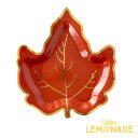 【my mind 039 s eye】 メープル ペーパープレート 8枚入り Maple Leaf Shaped Plate 楓 ケーキプレート 紙皿 使い捨て皿 おしゃれ サンクスギビング 誕生日 バースデー ホームパーティー パーティー皿 あす楽 リトルレモネード