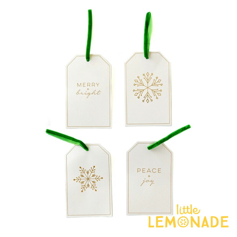 【my mind's eye】 シンプル クリスマス ギフト タグセット Glam Snowflakes Gift Tag Set ギフトタグ クリスマス プレゼント オーナメント 飾りChristmas party 雪の結晶 紙製オーナメント あす楽 リトルレモネード