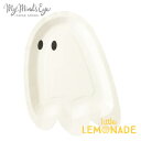 【my mind's eye】ゴースト ペーパープレート 8枚入り 約25×17cm オバケ ハロウィン HALLOWEEN 使い捨て皿 パーティー皿 紙皿 取...