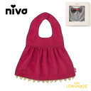 【niva】 おでかけスタイ☆Shiny dress シャイニードレス ピンク メール便可 おしゃれスタイ よだれかけ ピブ 女の子 コットン出産祝い お祝い ベビー GIRL ハーフバースデー お食い初め リトルレモネード KTZ