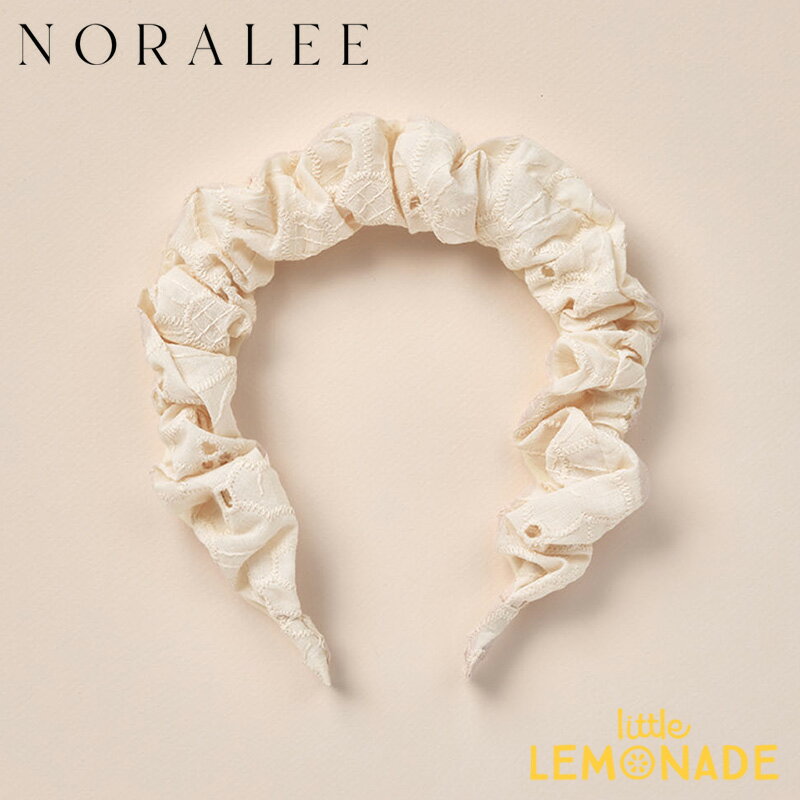 NORALEEGATHERED HEADBAND إХ ۥ磻 塼 ȱ 뺧 եޥ ƤФ ѡƥ λ ٥ӡ Ҷ إ  ȥ͡ SS24 NLA016KVEW YKZ