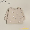 楽天リトルレモネード楽天市場店【organic zoo】 Cotton Field Sweatshirt 3-6か月/6-12か月/1-2歳/2-3歳/3-4歳 コットンフラワー柄 スウェットシャツ トレーナー トップス オーガニックコットン オーガニックズー ベビー おしゃれ FBSOZ あす楽 リトルレモネード アパレル 20AW