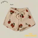 【Organic Zoo】 Tomato Rope Shorts 【3-4歳】 トマト柄 ショートパンツ 短パン ズボン 裏起毛 ボトムス オーガニックコットン オーガニックズー ベビー 子どもあす楽 リトルレモネード アパ…