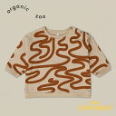 【Organic Zoo】Journey Sweatshirt 【6-12か月/1-2歳/2-3歳/3-4歳】 ジャーニー柄 トレーナー ブラウン オーガニックコットン オーガニックズー ベビー 子ども むすこ服 むすめ服 海外こども服 おしゃれ あす楽 リトルレモネード アパレル AW23 13JBSOZ