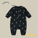 【Organic Zoo】Charcoal Midnight Onesie 【3-6か月/6-12か月/1-2歳】 ベビースーツ 月柄 ミッドナイト ジャンプスーツ つなぎ ワンジー オーガニックズー ベビー 子ども むすこ服 むすめ服 海外こども服 おしゃれ あす楽 リトルレモネード アパレル AW23 13MQSIE SALE